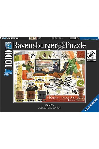 RAVENSBURGER Puzzle Eames Design Clasic, 1000 Piese