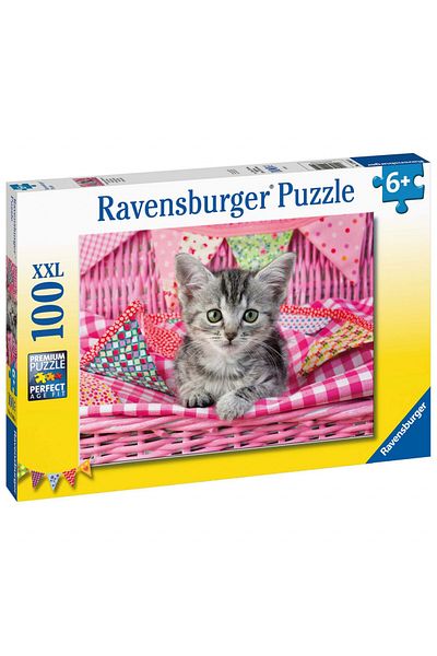 RAVENSBURGER Kitten Puzzle, 100 Pieces