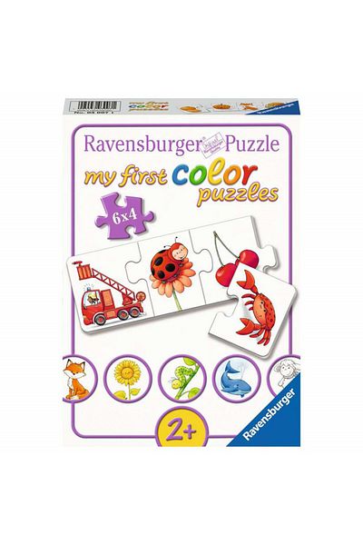 RAVENSBURGER Colorful Things Puzzle, 6X4 Pieces