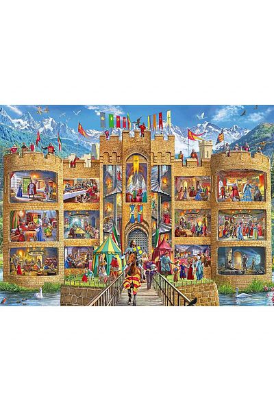 RAVENSBURGER Castle Puzzle, 150 Pieces