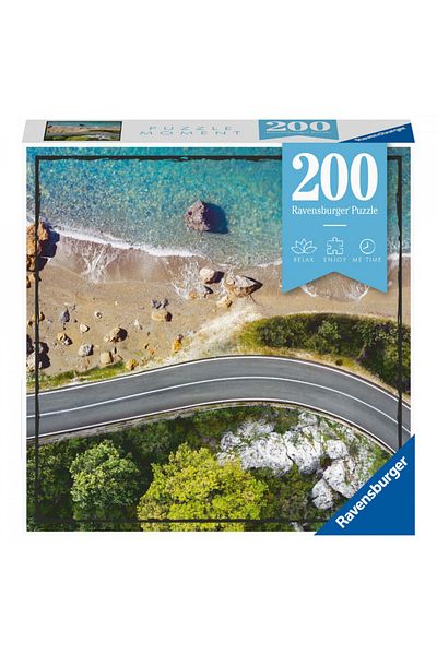 RAVENSBURGER Puzzle Sosea Langa Plaja, 200 Piese