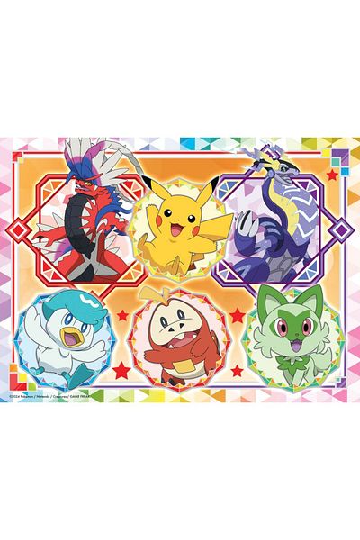 RAVENSBURGER Puzzle personaje Pokemon 100 piese