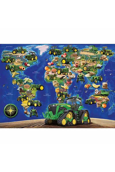 RAVENSBURGER Puzzle Harta John Deere 300 Piese