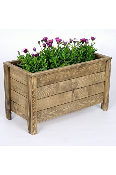 WOODENSA Ahşap Saksılık Bahçe Saksısı Otel Cafe Saksılık Çiçeklik