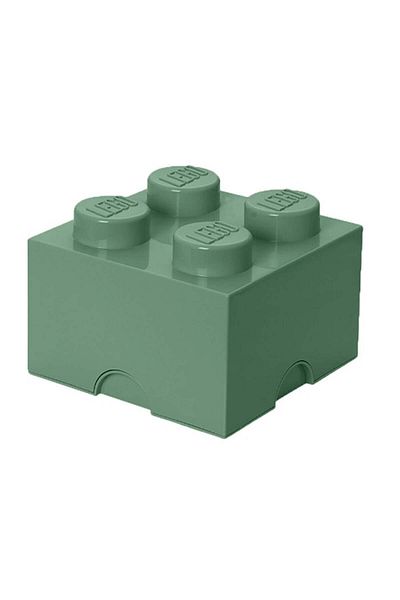 LEGO LEGO 2X2 storage box sand green