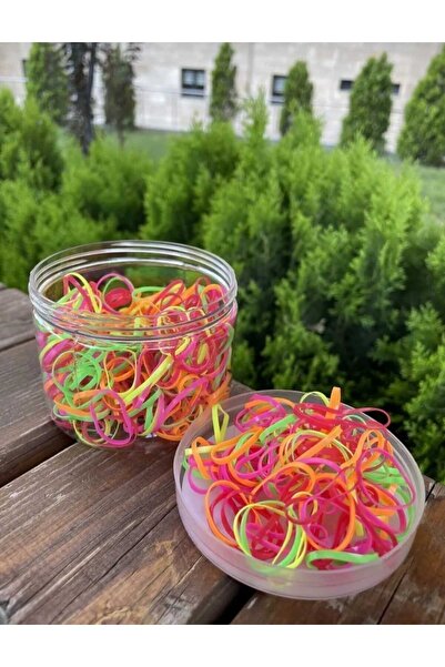 zyc 500 bucăți de agrafe elastice pentru împletitură de păr, care nu se rup, în cutie