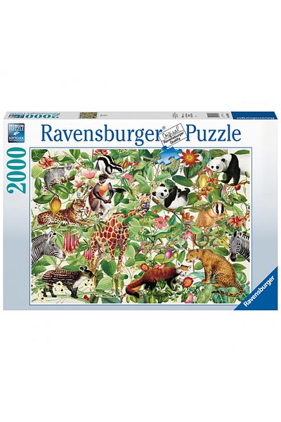 RAVENSBURGER Jungle Puzzle, 2000 Pieces