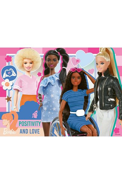 RAVENSBURGER Barbie Puzzle 4x100 pieces