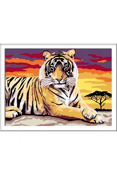 RAVENSBURGER Paint By Numbers - Tiger