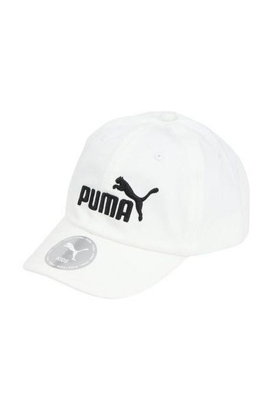 Puma White Children's Cap Ess No.1 Logo Bb Cap Jr