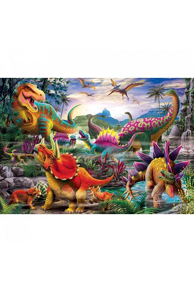 RAVENSBURGER T-Rex Attack Puzzle, 35 Pieces