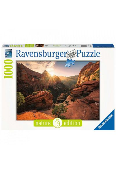 RAVENSBURGER Puzzle Zion National Park USA, 1000 Pieces