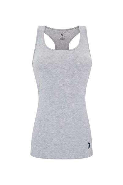 U.S. Polo Assn. U.S. Polo Assn. Gray Melange Black Undershirt with Box - Gray Melange - Ilc2.66B00Z1X