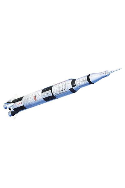 RAVENSBURGER Ravensburger 3D Puzzle, Apollo Saturn V 440 Pieces