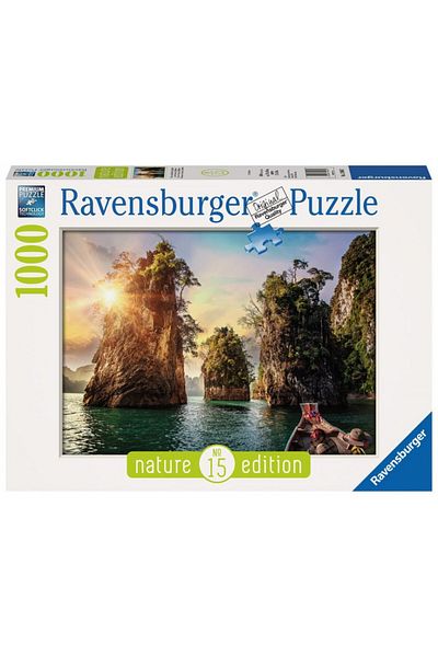 RAVENSBURGER Puzzle Lacul Cheow, 1000 Piese