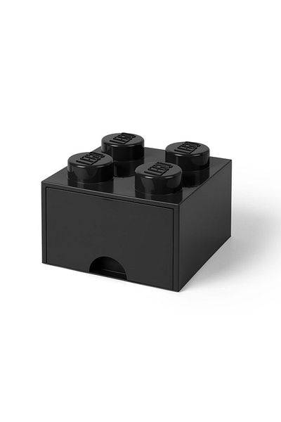 LEGO LEGO 2x2 storage box with drawer, black
