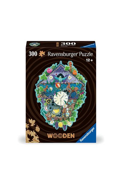 RAVENSBURGER Wooden clock puzzle 300 pieces