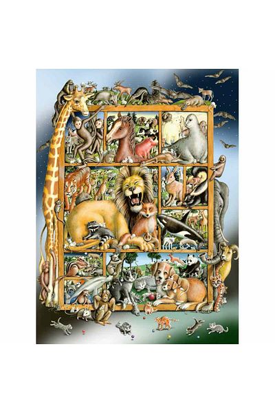 RAVENSBURGER Animal puzzle 100 pieces