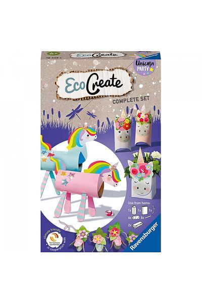 RAVENSBURGER Eco Create Set - Unicorn Party
