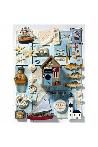 RAVENSBURGER Sailor Things Puzzle, 500 Pieces