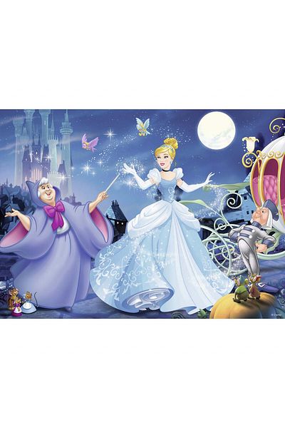 RAVENSBURGER Puzzle Cenusareasa, 100 Piese Glitter