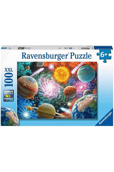 RAVENSBURGER Solar System Planets Puzzle, 100 Pieces