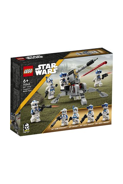 LEGO Set LEGO Star Wars - Pachet de lupta Clone Troopers divizia 501 (75345)