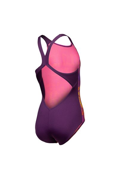 ARENA Multi Colors Swimsuit V Back Kids Purple Swimwear 009007909