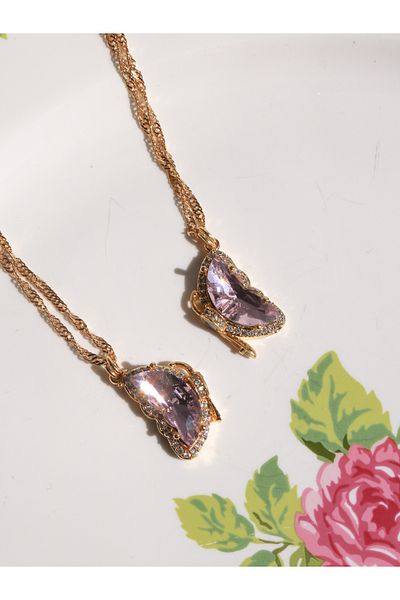 Reorah Collection Dreamy Magnetic Dating Necklace Pink