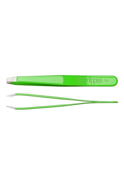 Nippes Solingen Cosmetic Tweezer Stainless Steel Colored Bented 709 - Handy W...