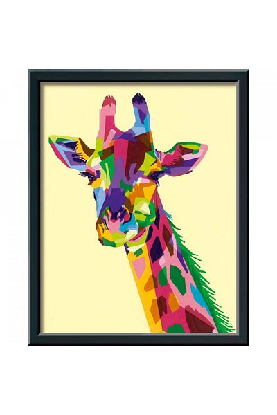 RAVENSBURGER Pictura Pe Numere - Girafa