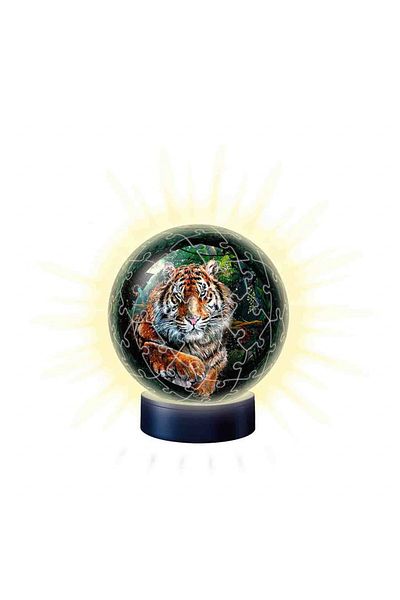 RAVENSBURGER 3D Luminous Tiger Puzzle, 72 Pieces