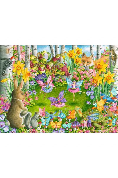 RAVENSBURGER Ballerina Fairies Puzzle, 100 Pieces