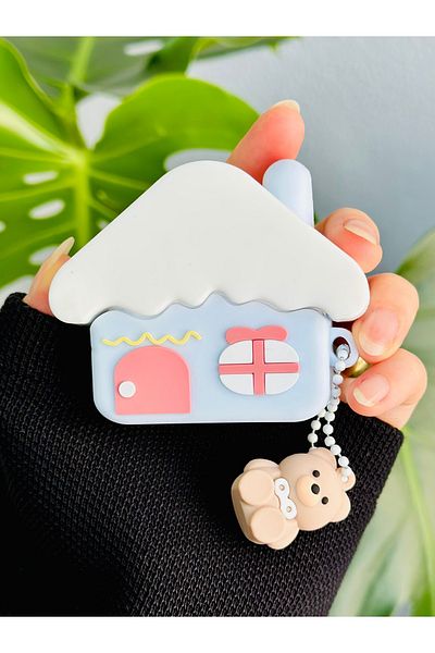 Go Aksesuar حافظة واقية سميكة من السيليكون مع تصميم لعبة متوافق مع الجيل الرابع من Airpods