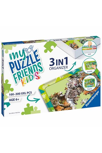 RAVENSBURGER Green 3 In 1 Puzzle Organizer