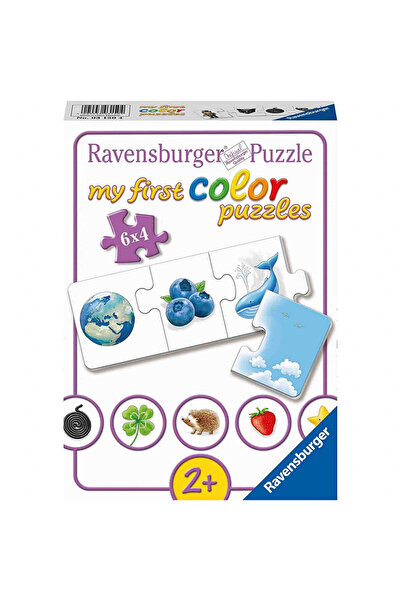 RAVENSBURGER Puzzle Obiecte Colorate, 6X4 Piese