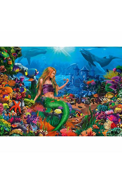 RAVENSBURGER Mermaid Puzzle, 200 Pieces