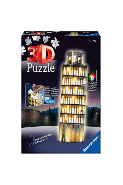 RAVENSBURGER Puzzle 3D Led Turnul Din Pisa, 216 Piese