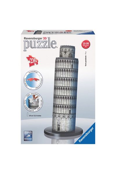 RAVENSBURGER 3D Puzzle The Leaning Tower of Pisa, 216 Pieces