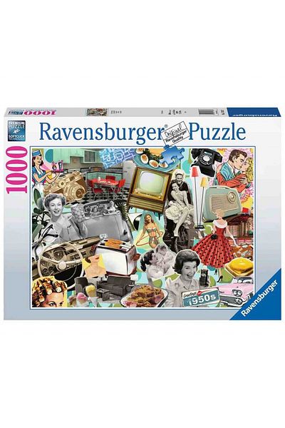 RAVENSBURGER Puzzle 50s, 1000 Pieces