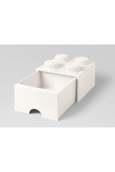 LEGO LEGO 2x2 storage box with drawer, white