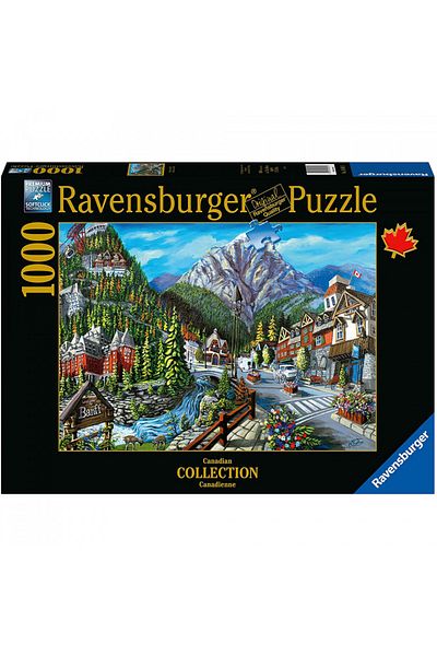 RAVENSBURGER Banff City Puzzle, 1000 Pieces