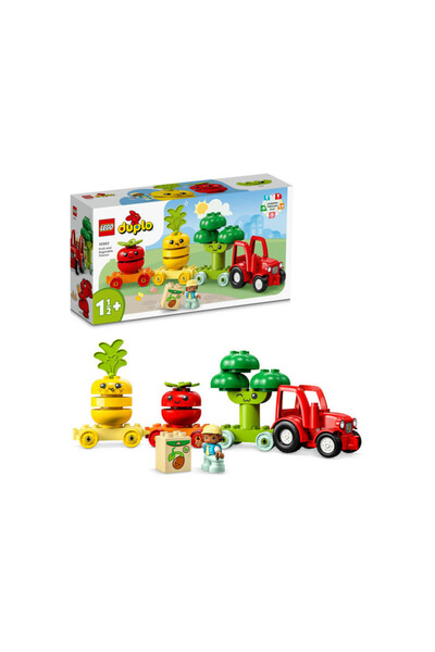LEGO Σετ LEGO DUPLO - Τρακτέρ με φρούτα και λαχανικά (10982)