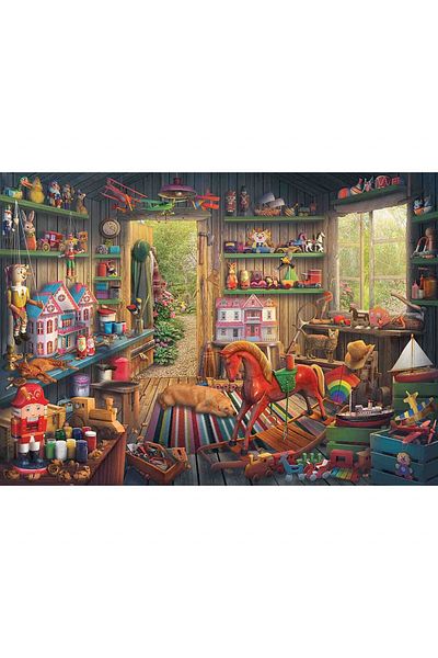 RAVENSBURGER Toy Room Puzzle, 1000 Pieces