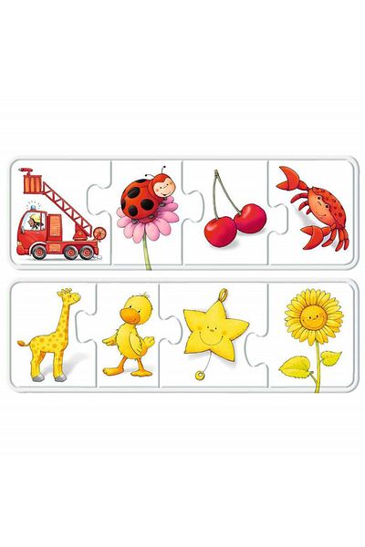 RAVENSBURGER Colorful Things Puzzle, 6X4 Pieces