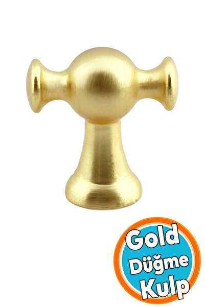 NZB Mat Altın Kulp Düğme Tek Vidalı Çekmece Kulbu Kulpları Mutfak Mobilya Dolabı Dolap Kulpu