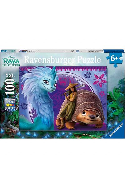 RAVENSBURGER Raya and the Last Dragon Puzzle, 100 Pieces