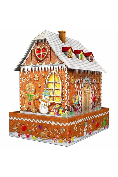 RAVENSBURGER 3D Puzzle Gingerbread House, 216 Pieces