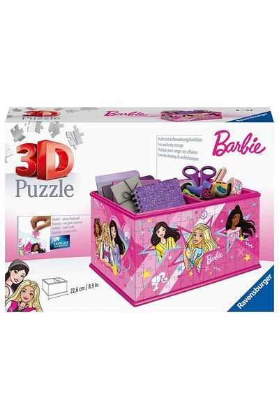 RAVENSBURGER 3D puzzle Barbie storage box 216 pieces