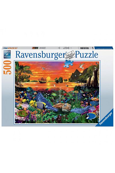 RAVENSBURGER Turtle Puzzle, 500 Pieces